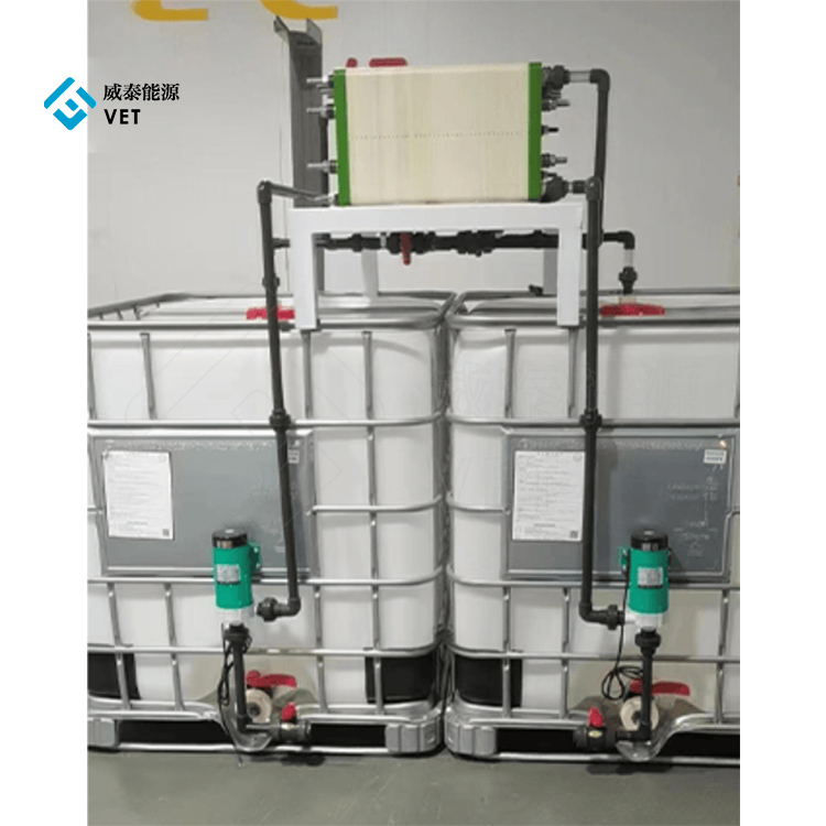 Σύστημα μπαταρίας ροής 5kW 20kWh Vanadium